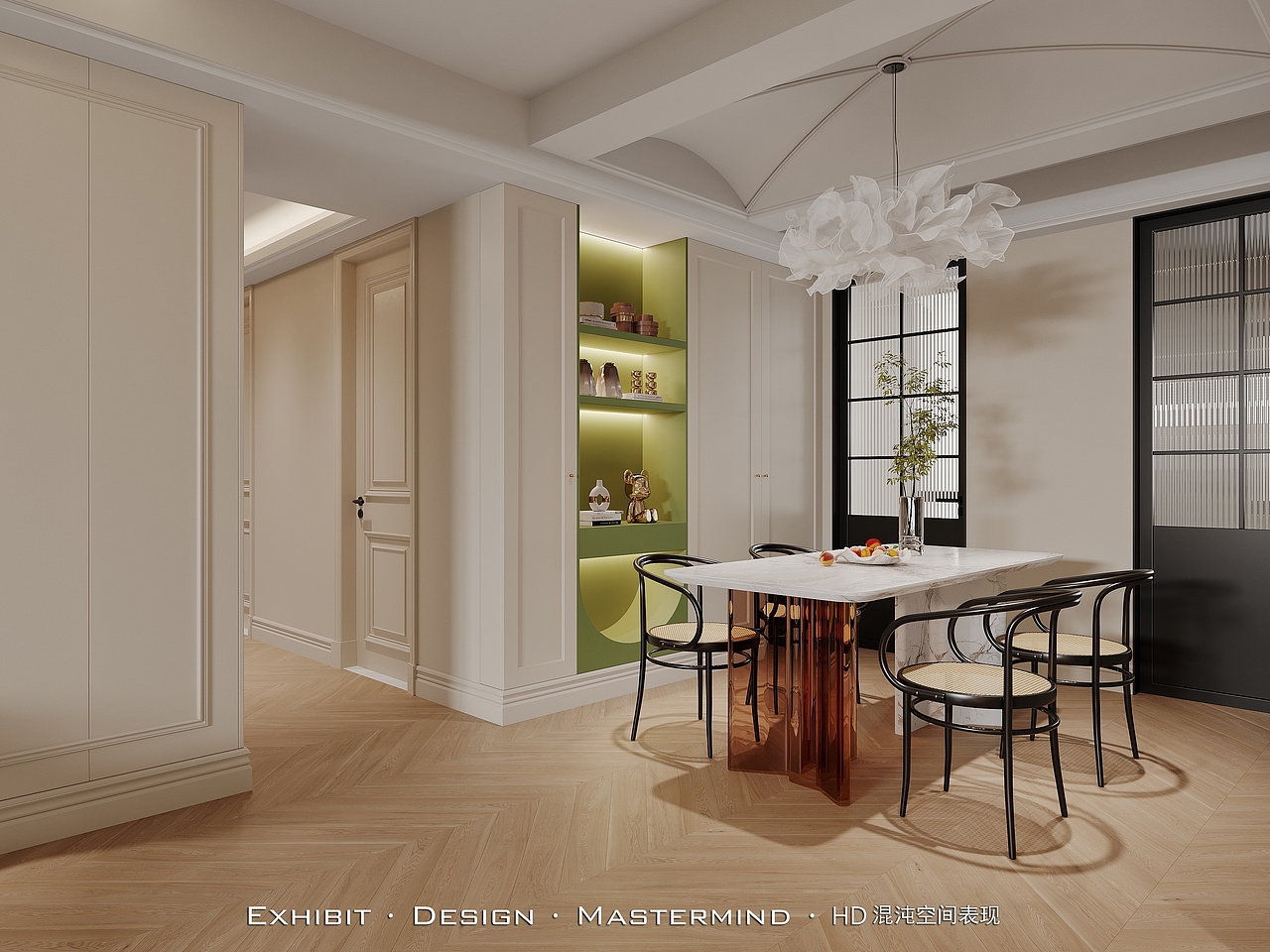 首发 无法拒绝的法式浪漫 家装效果×混沌空间视觉表现