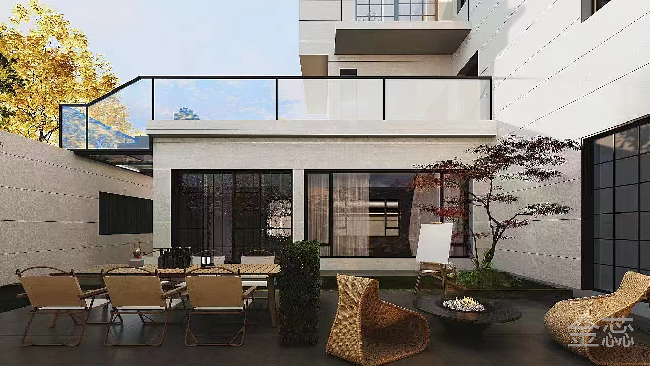 下沉式庭院设计