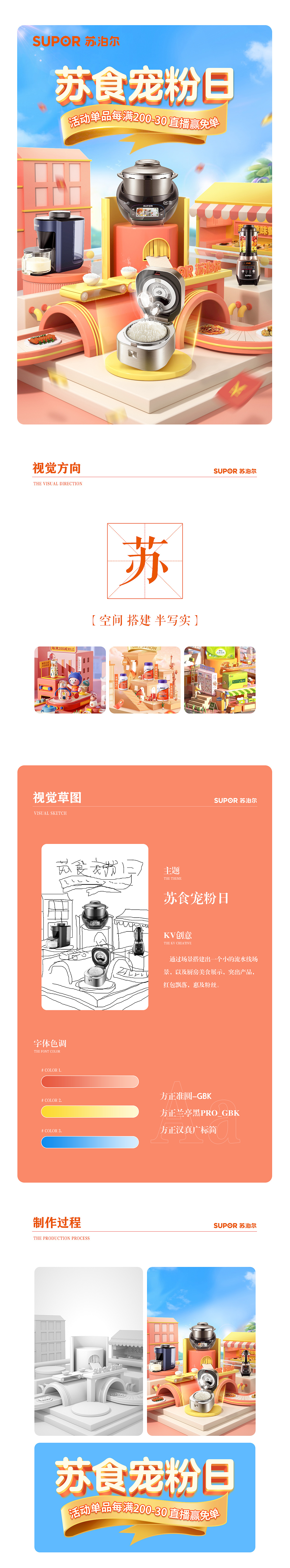 苏泊尔415店铺页面×1（图ZMjk3ODI1MjE2） - 电商 - 站酷设计师不咧咧原创素材 - 站酷ZCOOL