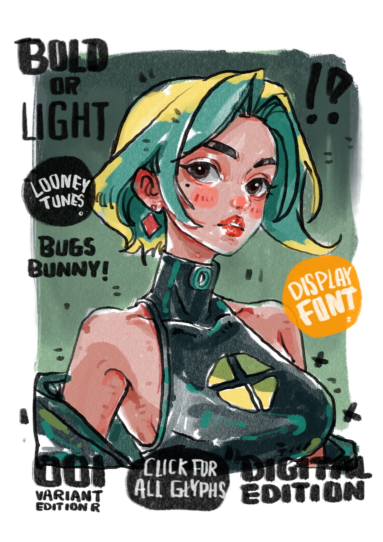 美漫ipad涂鸦插画集合（图ZMzY0NTAxOTgw） - 新锐潮流插画 - 站酷设计师elijah多力原创素材 - 站酷ZCOOL