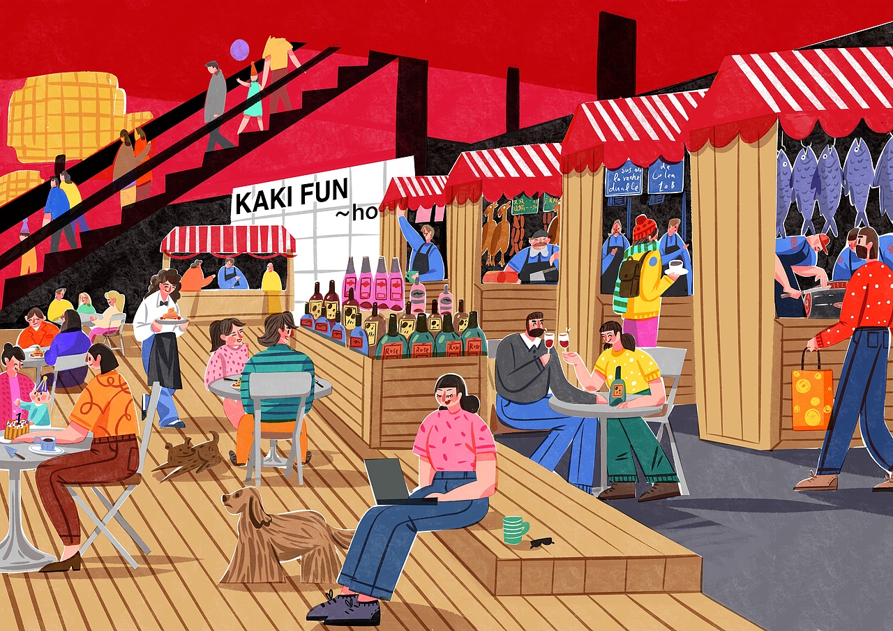 2022中海地产商业手绘项目合集