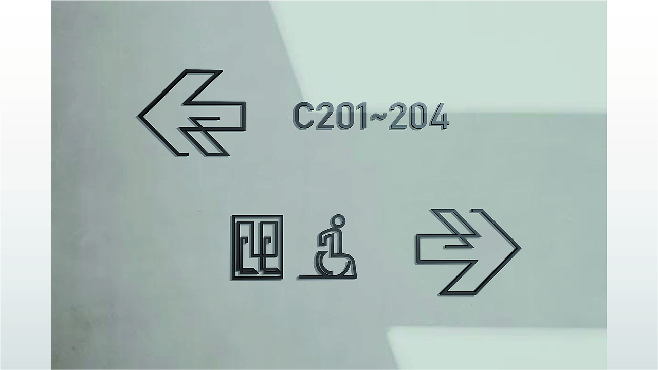 #美术学院视觉导视系统设计#（图ZMjk4NTA0NTA0） - 其他平面 - 站酷设计师见证黎明原创素材 - 站酷ZCOOL