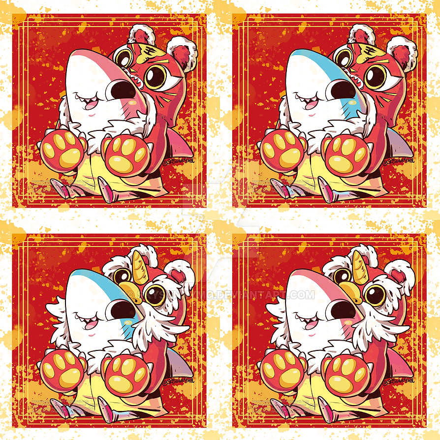 鯊魚Sky（圖ZMzQ3MDkyOTQw） - 繪本 - 站酷設(shè)計師skysunnymq原創(chuàng)素材 - 站酷ZCOOL