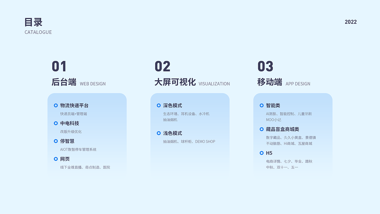 2020-2022UI作品集