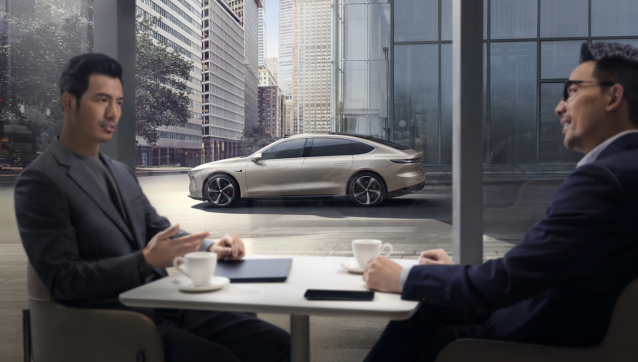 汽车修图_蔚来et7_美图修图（图ZMzQ0NzQ4ODIw） - 修图/后期 - 站酷设计师汽车修图吉鹏原创素材 - 站酷ZCOOL