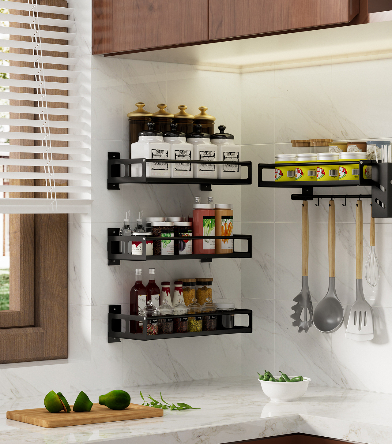 5月厨房置物架练习