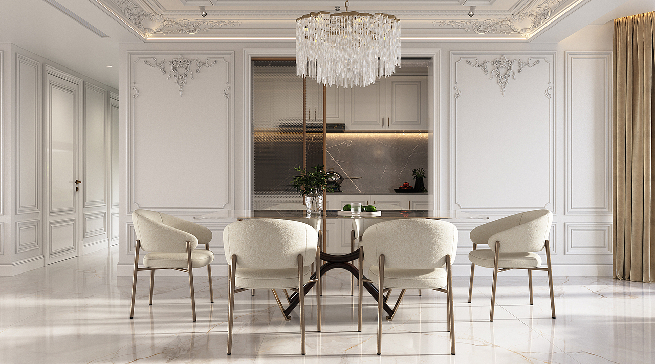 现代法式—实际案例（图ZMzUwMTUyODg0） - 家装设计 - 站酷设计师爱吃瓜群众原创素材 - 站酷ZCOOL