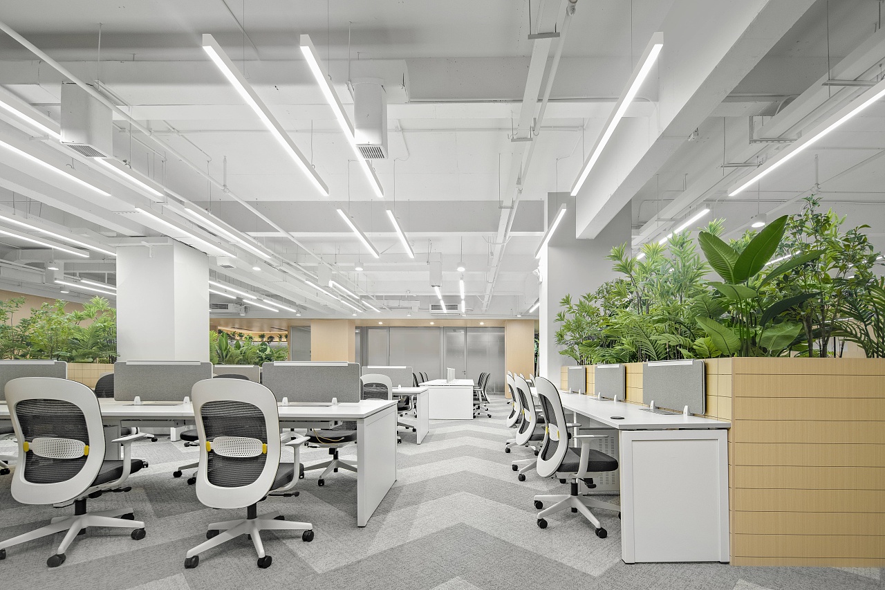思如泉涌,绿意盎然 | 无变科技新总部办公室