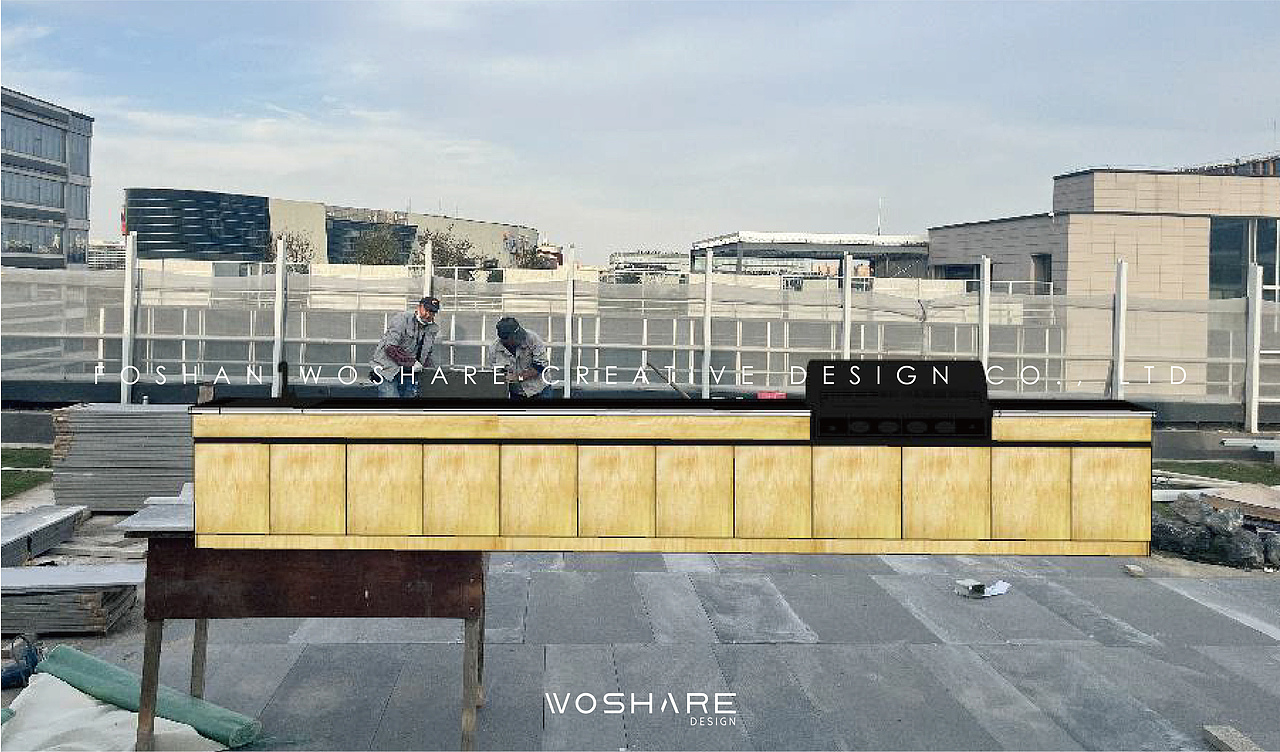 一个户外烧烤台的设计落地过程