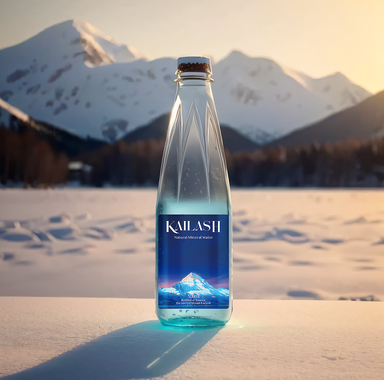 冈仁波齐矿泉水「海外版」产品设计（图ZMzUwMjEyMzE2） - 包装 - 站酷设计师正闻原创素材 - 站酷ZCOOL