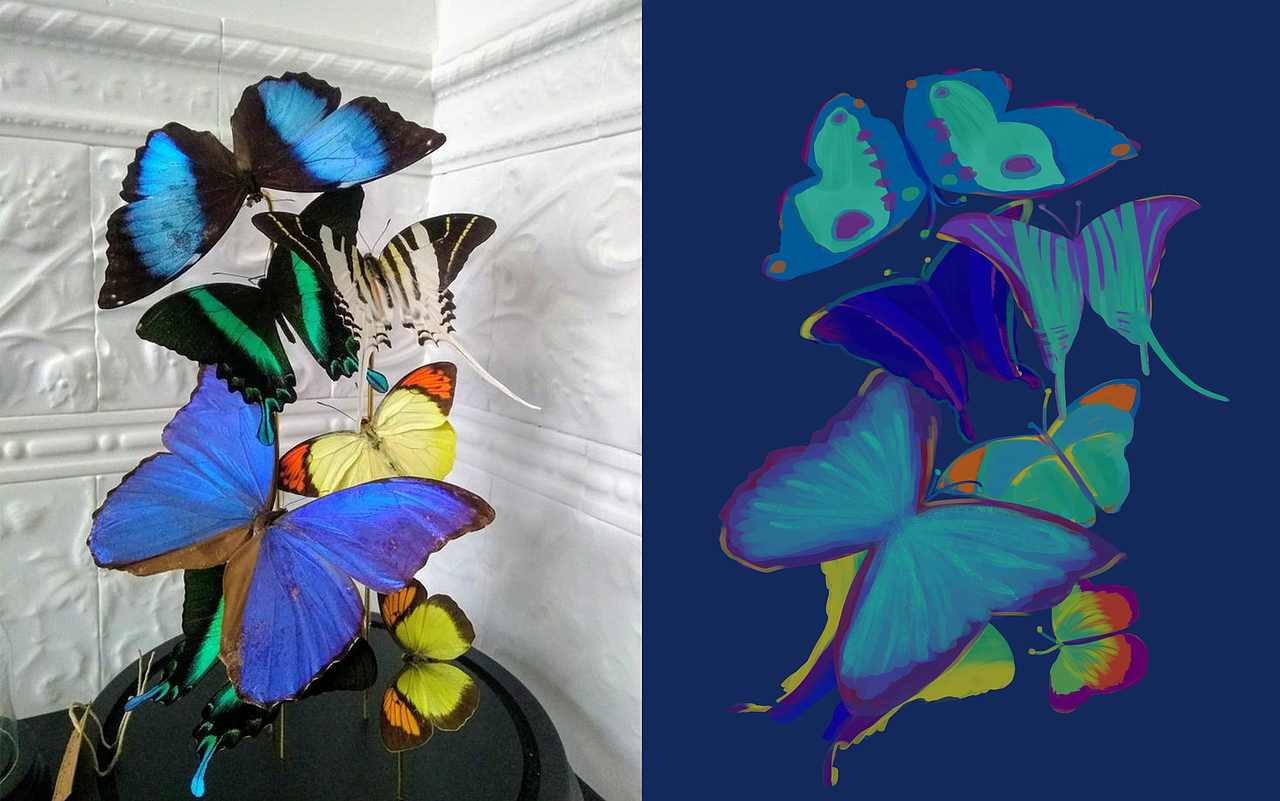 色彩速涂（图ZMzEzNjU5OTQw） - 创作习作 - 站酷设计师NaYoung原创素材 - 站酷ZCOOL