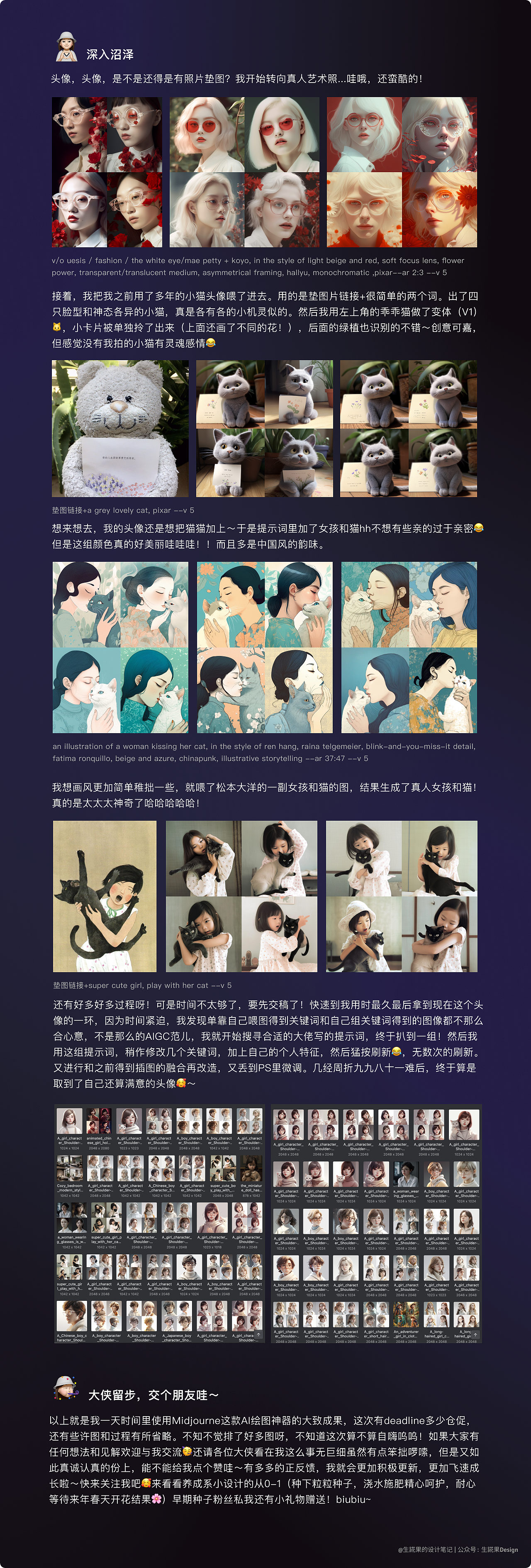 瞅瞅AI绘画萌新用了Midjourney一天,都画了些啥?