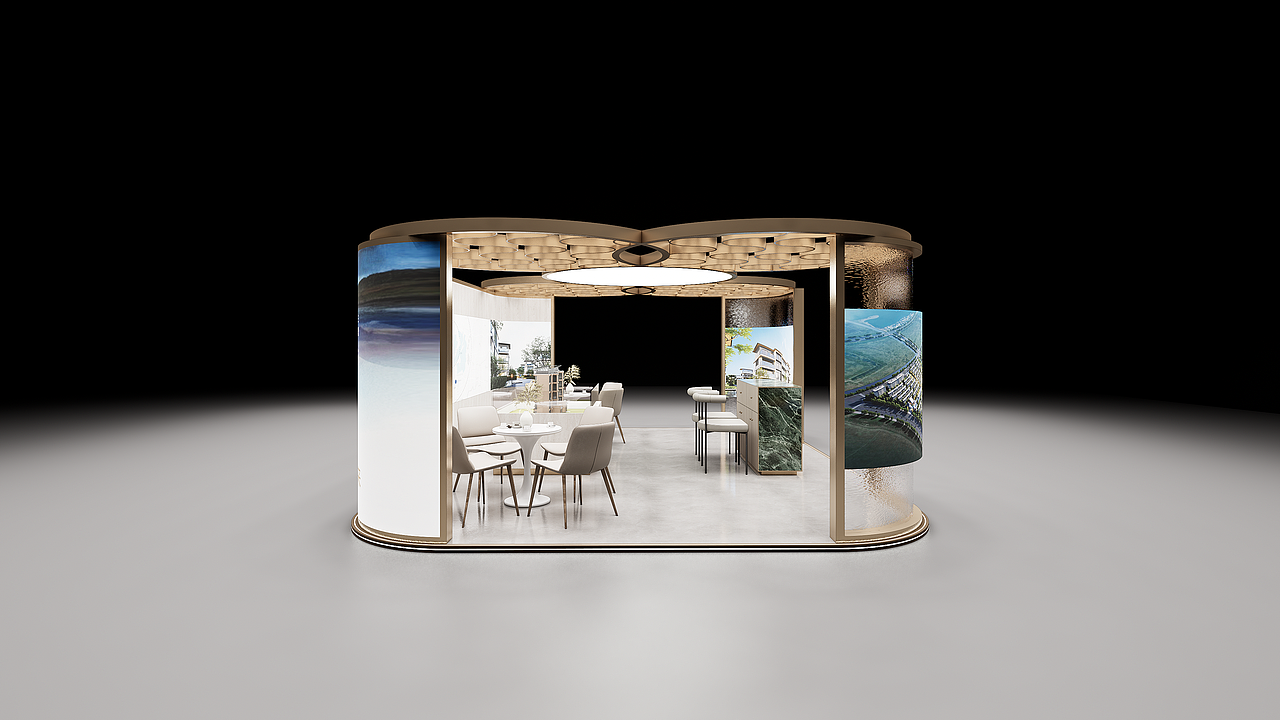 地产展位（图ZMzY3Nzc2NzY0） - 建筑/空间 - 站酷设计师QI_QI_原创素材 - 站酷ZCOOL