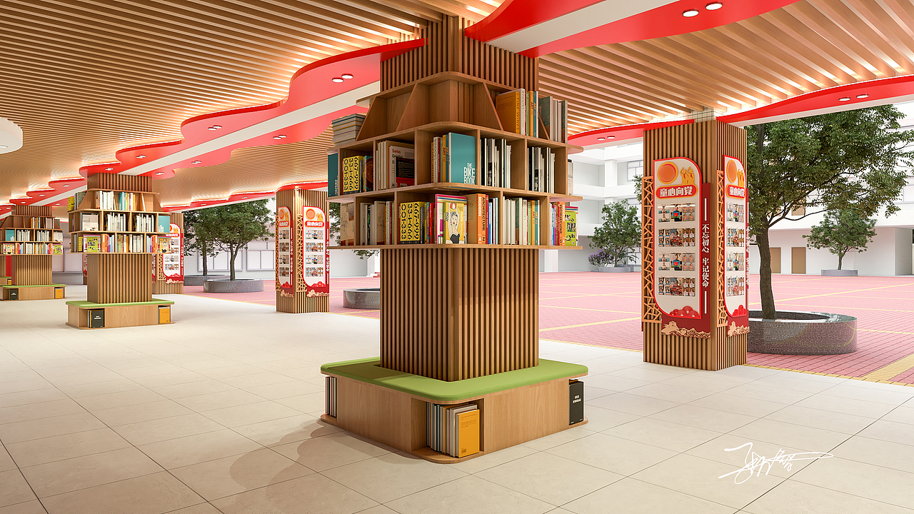 学校风雨场改造（图ZMjk3MDI0NDM2） - 其他空间 - 站酷设计师设感原创素材 - 站酷ZCOOL