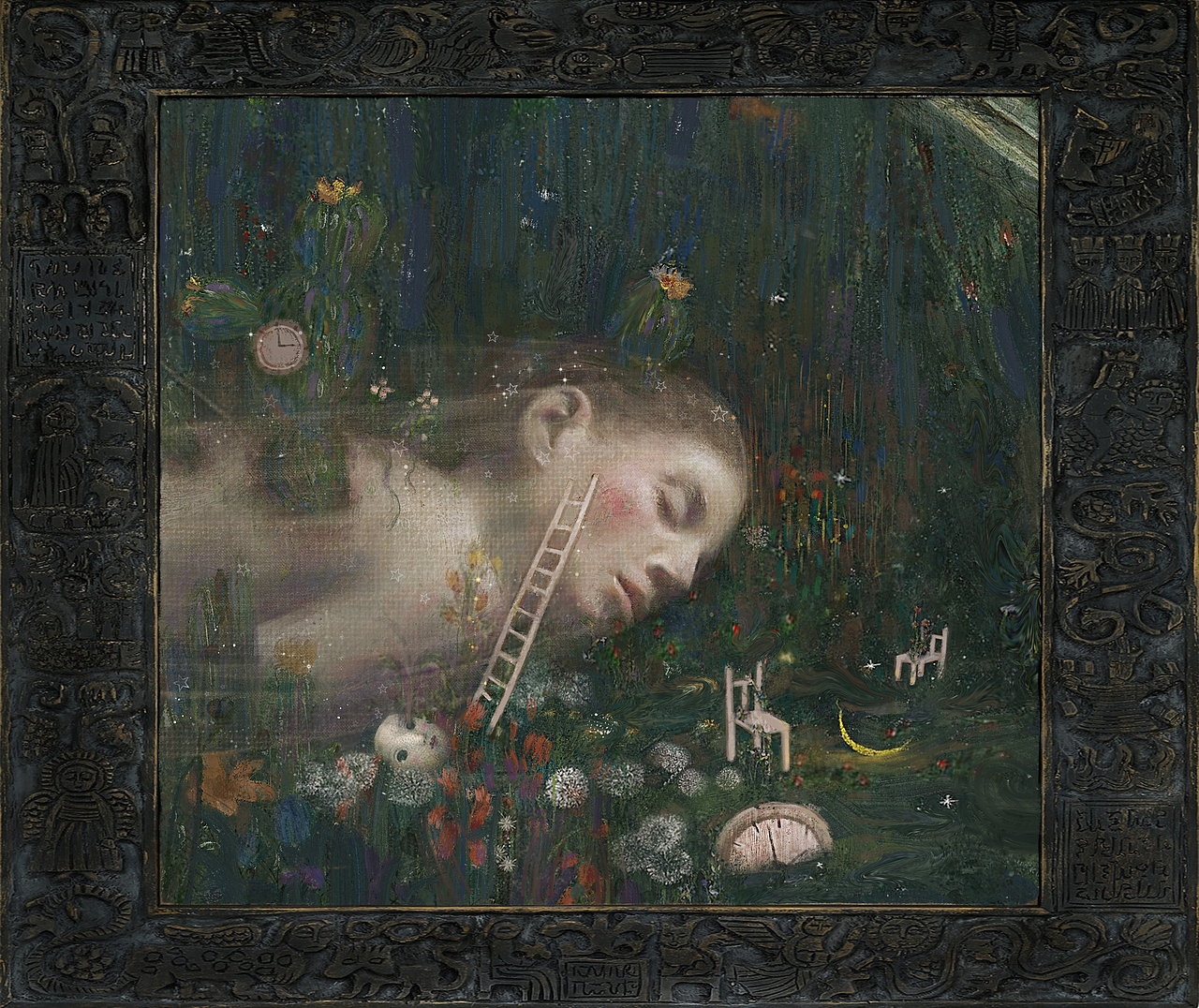 原創(chuàng)插畫《孤獨花園》③（圖ZMzE3MTc3NTY0） - 繪畫 - 站酷設計師演喬原創(chuàng)素材 - 站酷ZCOOL