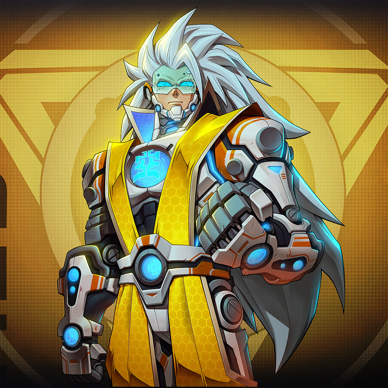 賽博朋克風手游項目-立繪4（圖ZMzY4OTE1NjAw） - 概念設(shè)定 - 站酷設(shè)計師uncleben原創(chuàng)素材 - 站酷ZCOOL