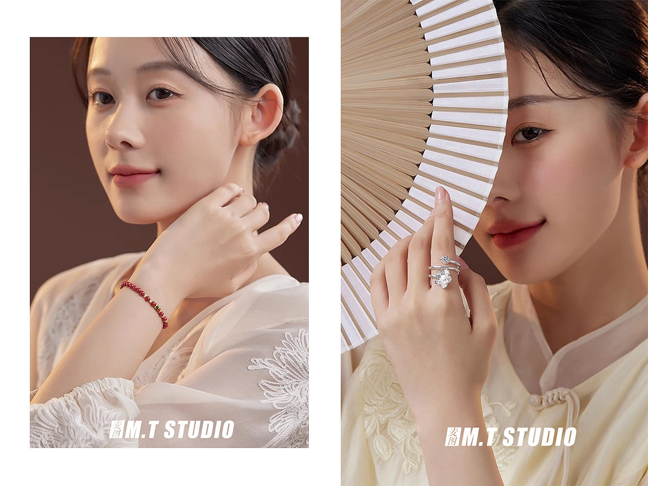 产品摄影 古风饰品模特拍摄 为晚旗舰店拍照 珠宝玉石