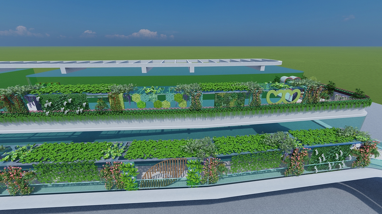 商业综合体垂直绿化设计方案分享（图ZMzYwMDE2MDYw） - 景观设计 - 站酷设计师度势营造景观设计原创素材 - 站酷ZCOOL