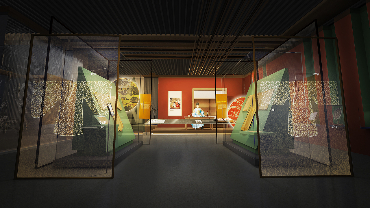 嘉兴博物馆服饰厅概念设计二次深化