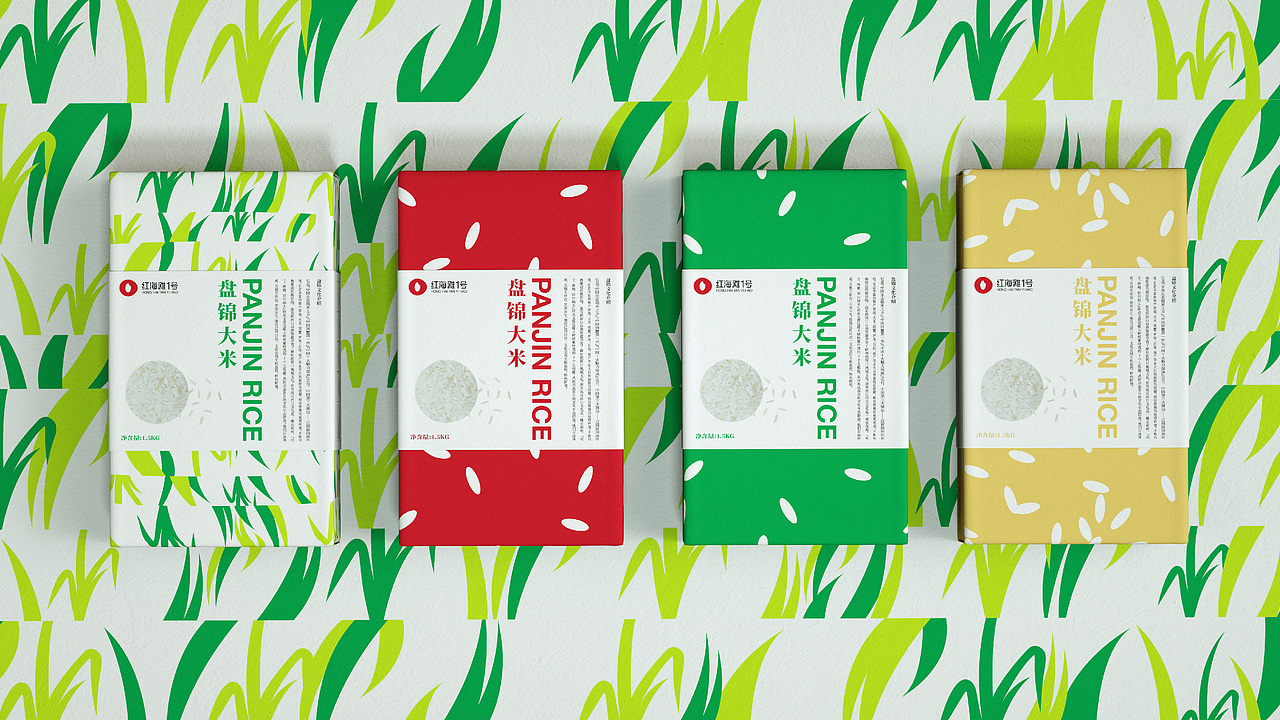 盘锦大米包装设计（图ZMzU4MTg2NTg4） - 品牌 - 站酷设计师黄溪源原创素材 - 站酷ZCOOL