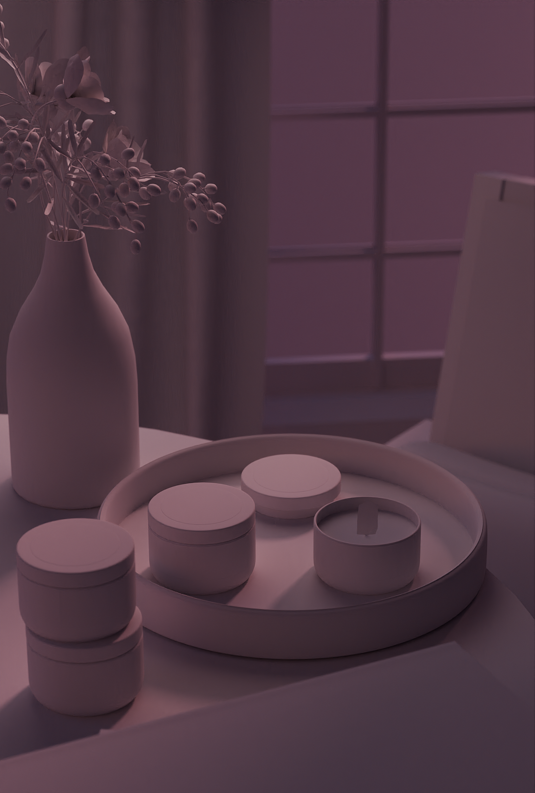 blender香薰蜡烛建模渲染