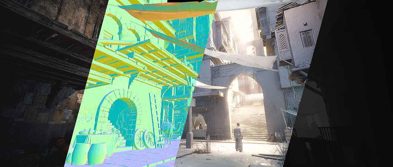 游戏场景 - Middle Eastern Bazaar - UE5