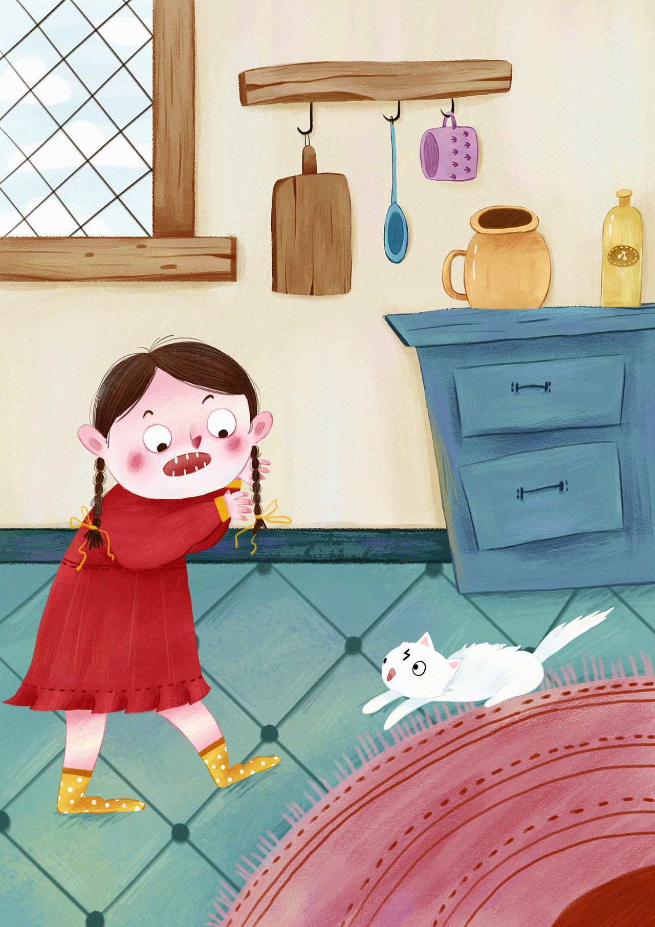 绘本猫咪（图ZMjk2MjU5OTY0） - 商业插画 - 站酷设计师允书同学原创素材 - 站酷ZCOOL