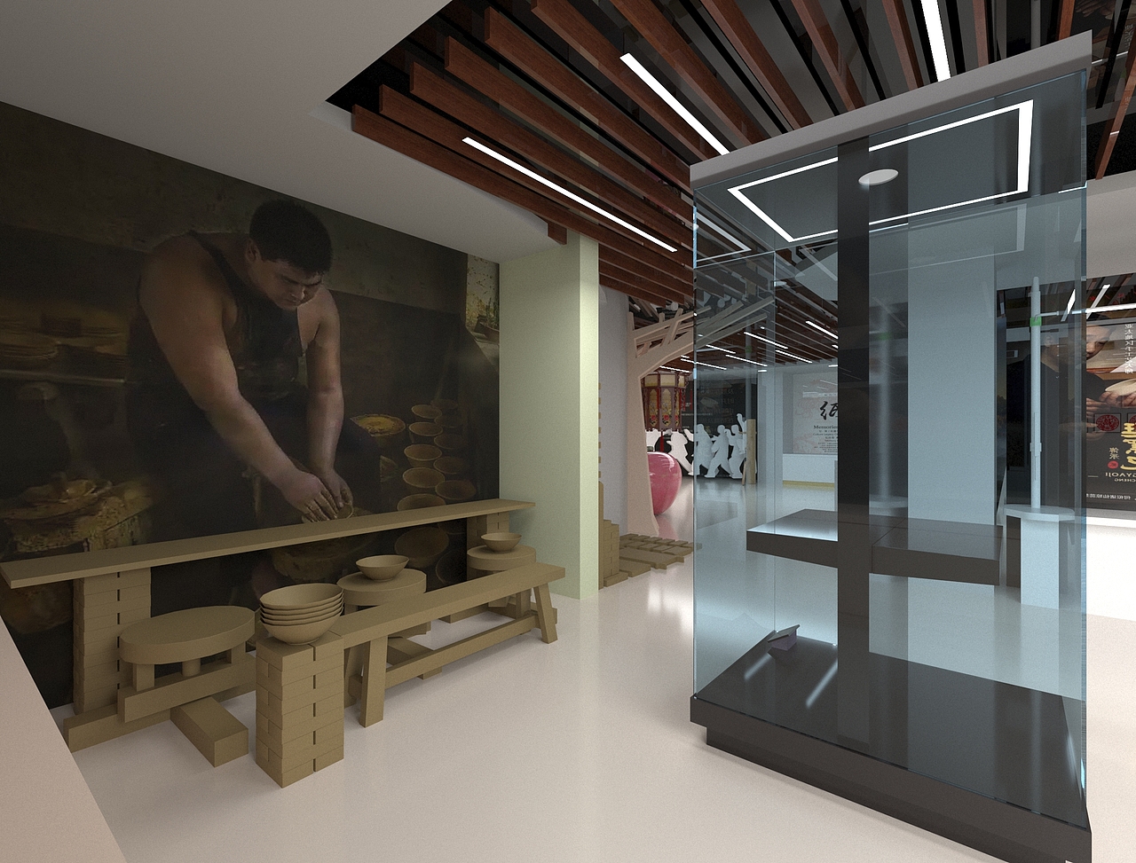 手造非遗展示体验中心（图ZMzI1OTY4NTc2） - 展陈设计 - 站酷设计师观唐视觉原创素材 - 站酷ZCOOL