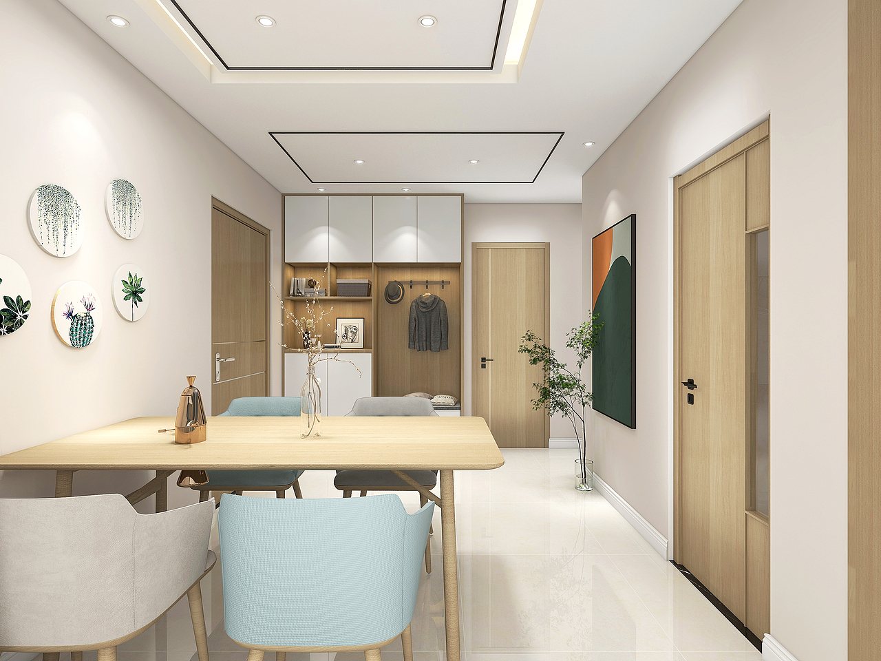 [一米阳光]-北欧--郑州永威澜溪庭90平三房