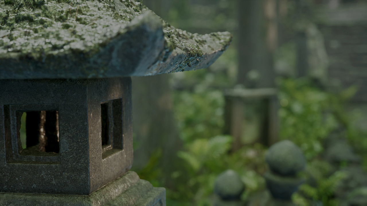 空山新雨 [超写实渲染]