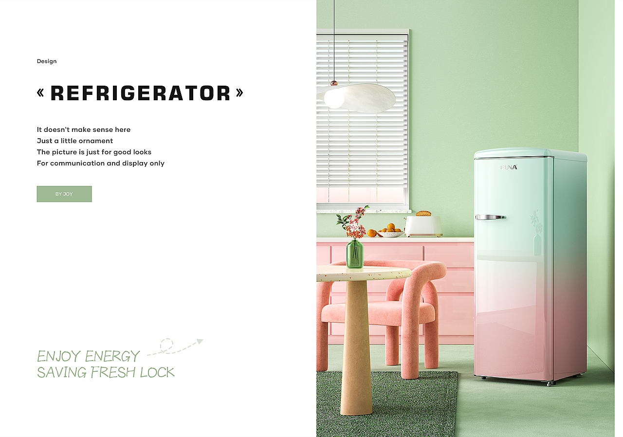 冰箱渲染场景（图ZMzI1MTA4ODE2） - 产品 - 站酷设计师叫我第一名嗯原创素材 - 站酷ZCOOL