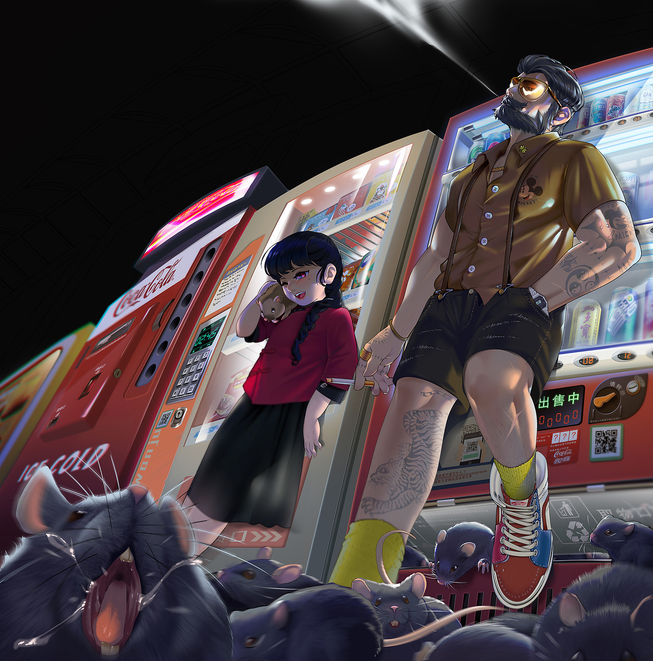 出马仙儿原画设计（图ZMzAzODA0MTM2） - 商业插画 - 站酷设计师sanlian原创素材 - 站酷ZCOOL