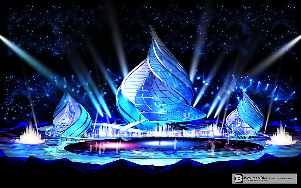 实景文旅演绎葫芦岛比基尼秀概念方案（图ZMzQ0OTgzNDky） - 舞台美术 - 站酷设计师廖亚承原创素材 - 站酷ZCOOL