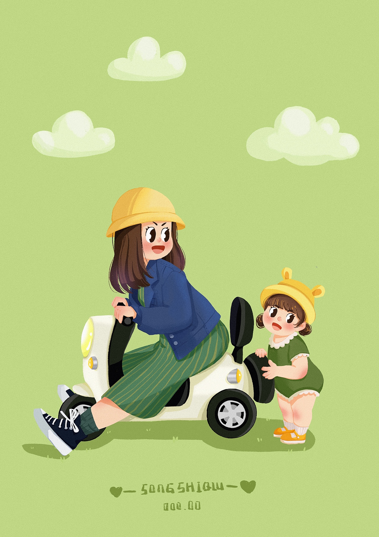 近期儿插人物练习（图ZMzMyNTc4NjYw） - 儿童插画 - 站酷设计师松狮球原创素材 - 站酷ZCOOL