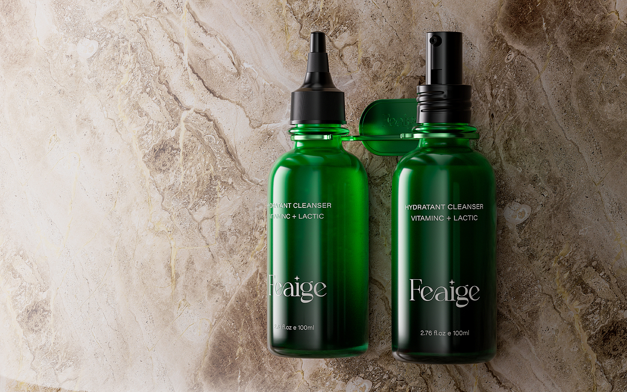 AI商业落地项目 降本70% | 美妆护肤品牌形象+包装设计