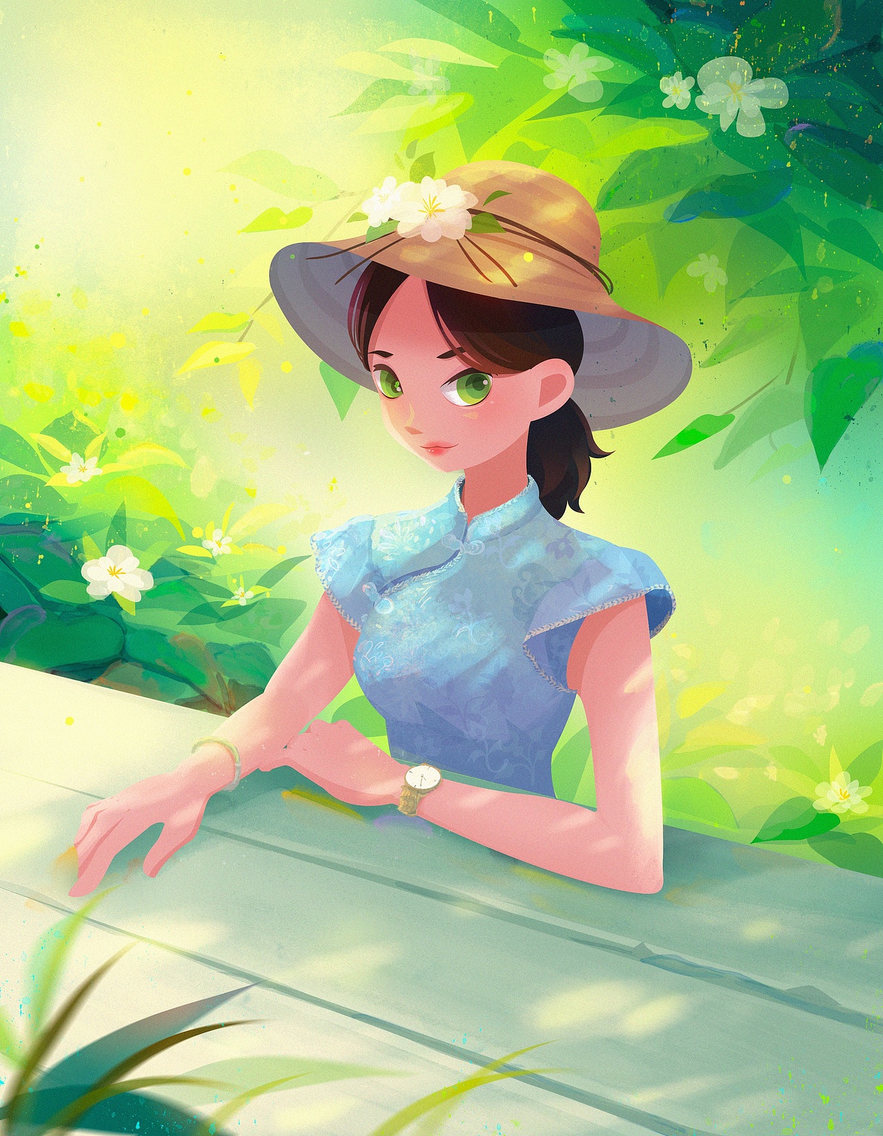 是在春天发生的故事(图ZMzAwMzU2OTQw) - 创作习作 - 站酷设计师陈小黑黑原创素材 - 站酷ZCOOL