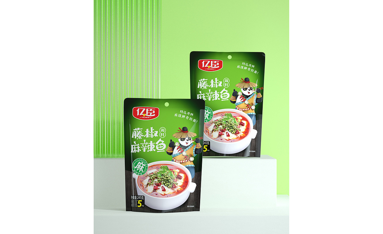 鱼调料包装设计