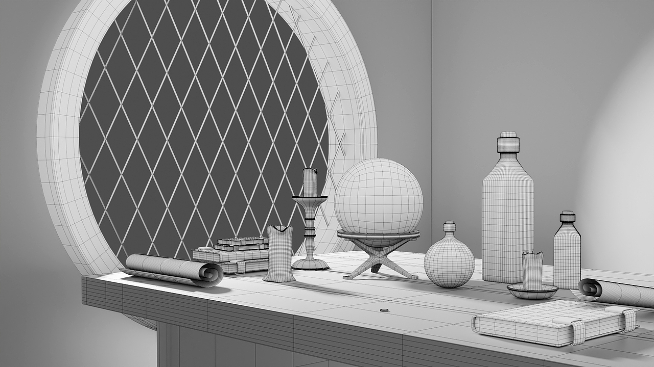 Blender魔法场景渲染练习（图ZMzAwMjY0NTg0） - 场景 - 站酷设计师本吾原创素材 - 站酷ZCOOL