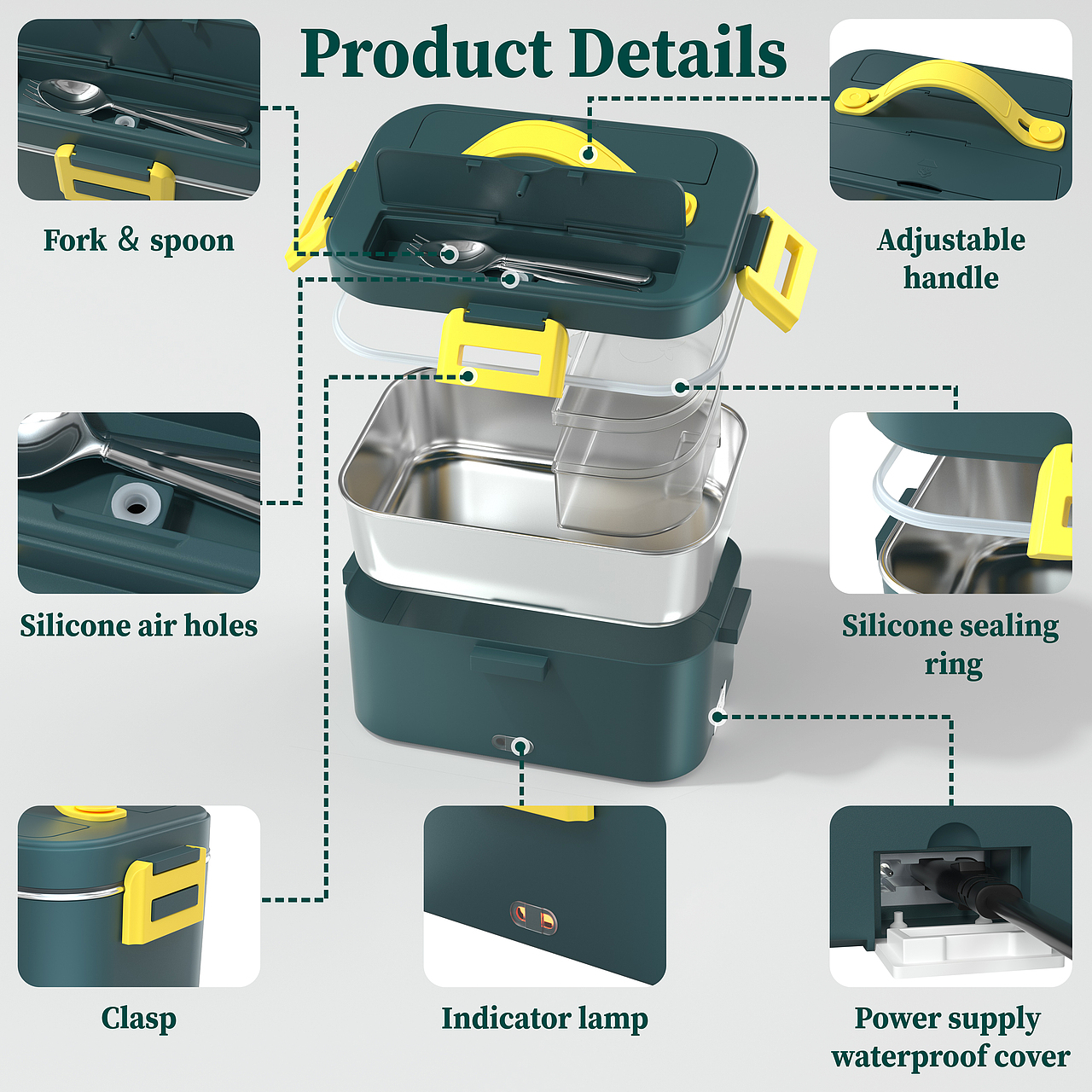 电热饭盒 | 主图设计