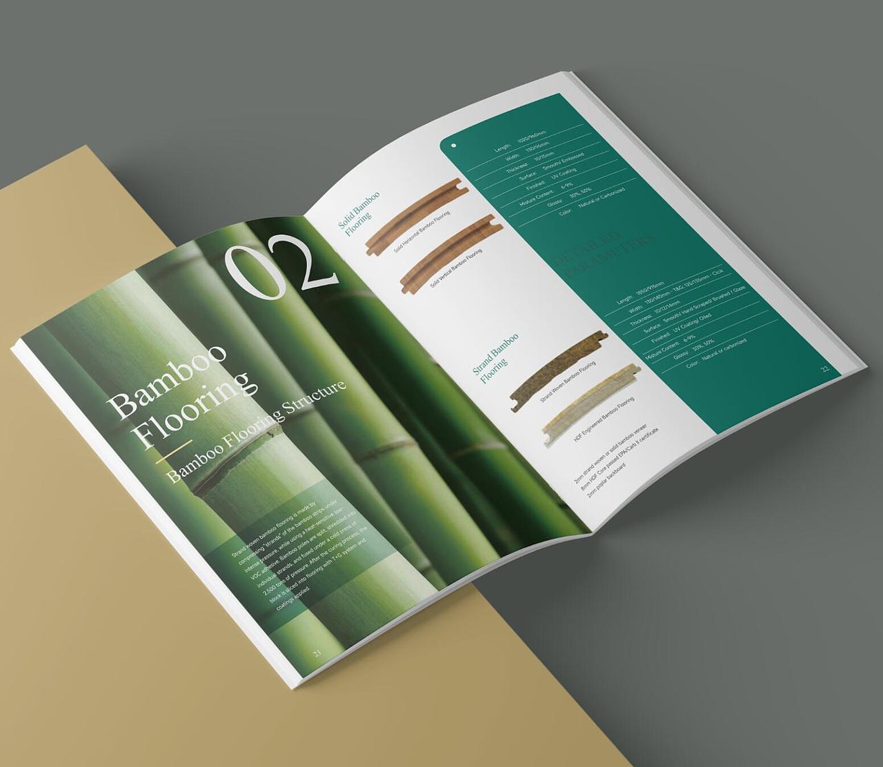 家装地板画册设计