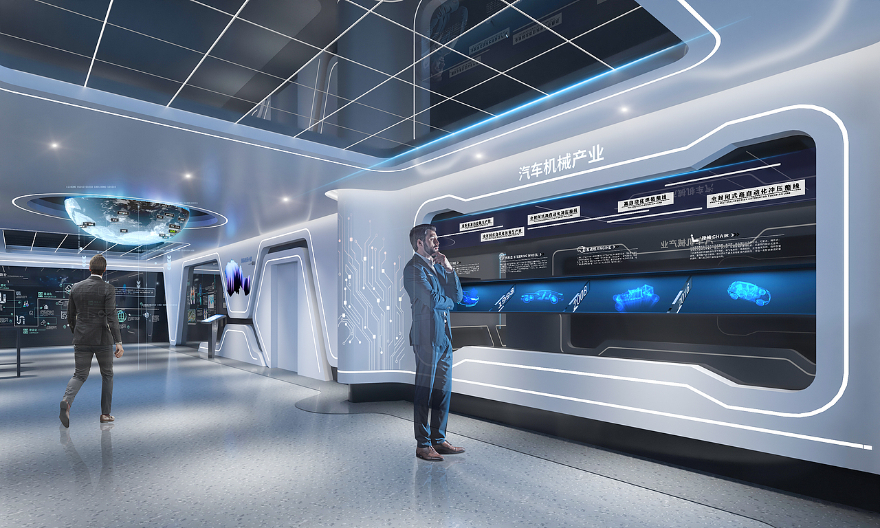 智能制造展厅设计（图ZMzA3NDUyNzQ4） - 展陈设计 - 站酷设计师口天吴1原创素材 - 站酷ZCOOL