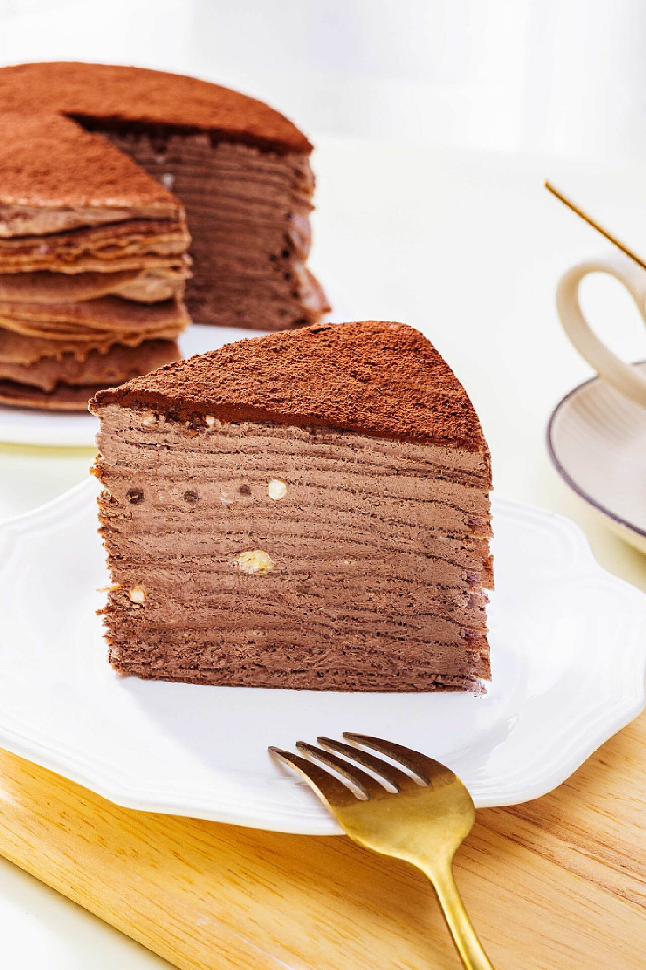 巧克力千层蛋糕,巧克力千层蛋糕的家常做法 - 美食杰巧克力千层蛋糕做法大全