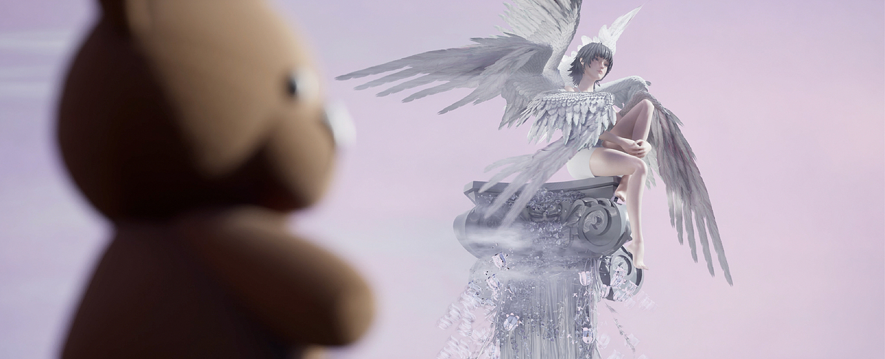 虚拟歌姬 “Elf”（图ZMzE5OTg2NDY0） - 其他空间 - 站酷设计师不是美术馆原创素材 - 站酷ZCOOL