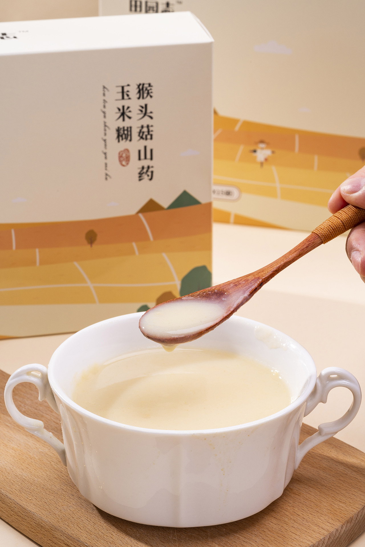 猴头菇山药玉米糊