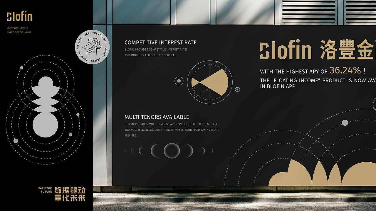 【品牌设计】blofin × 阿呆 - 关于黑白的探索
