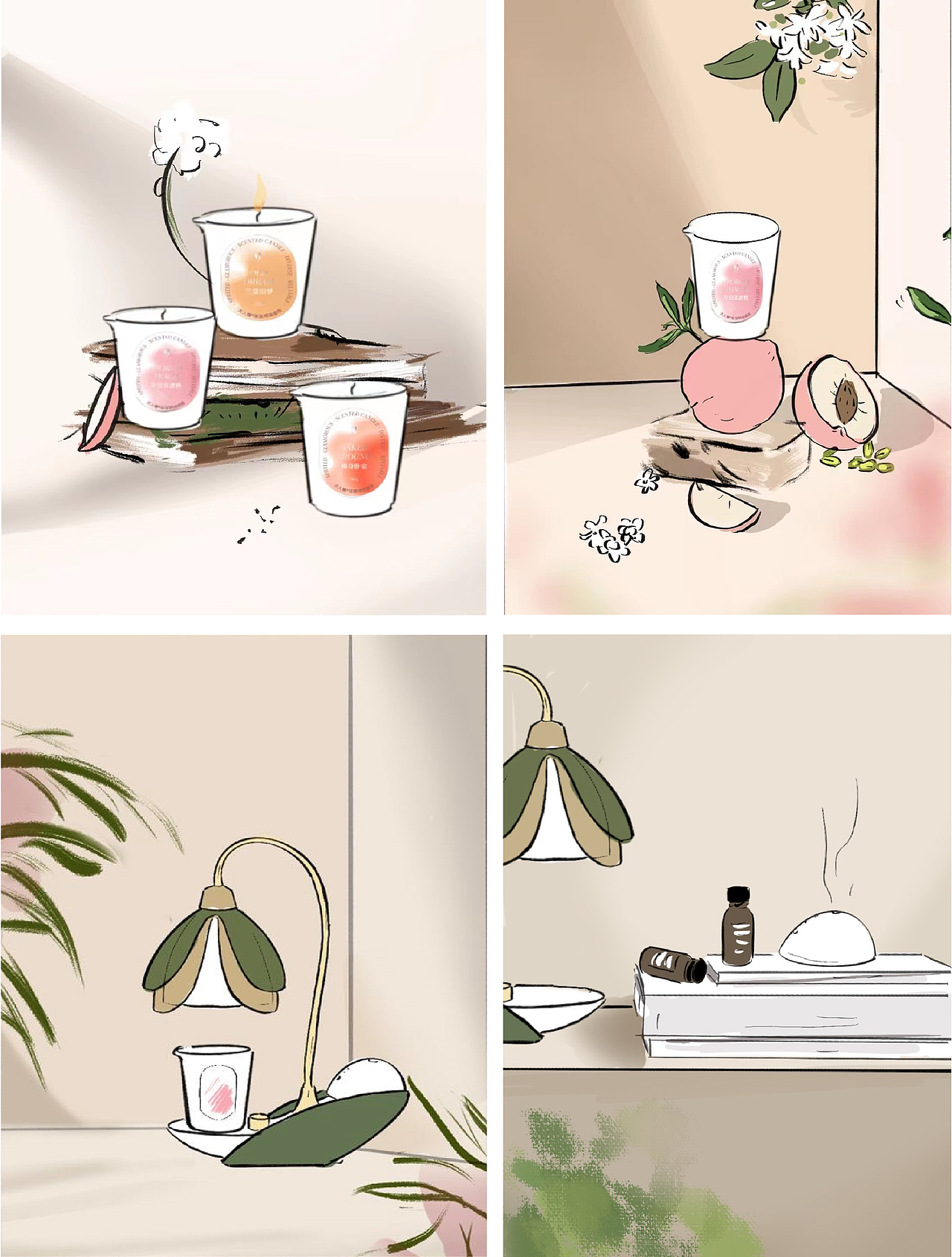 蜡烛摄影｜大人糖精油蜡烛 X 当下视觉（图ZMzA1NDEwMjgw） - 产品摄影 - 站酷设计师当下视觉摄影原创素材 - 站酷ZCOOL