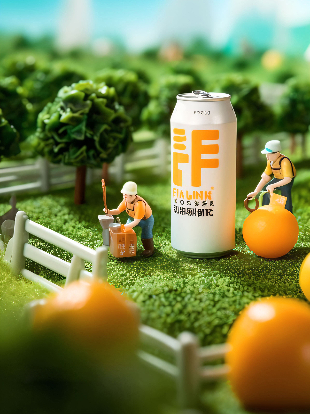 Midjourney AI电商 创意微缩景观