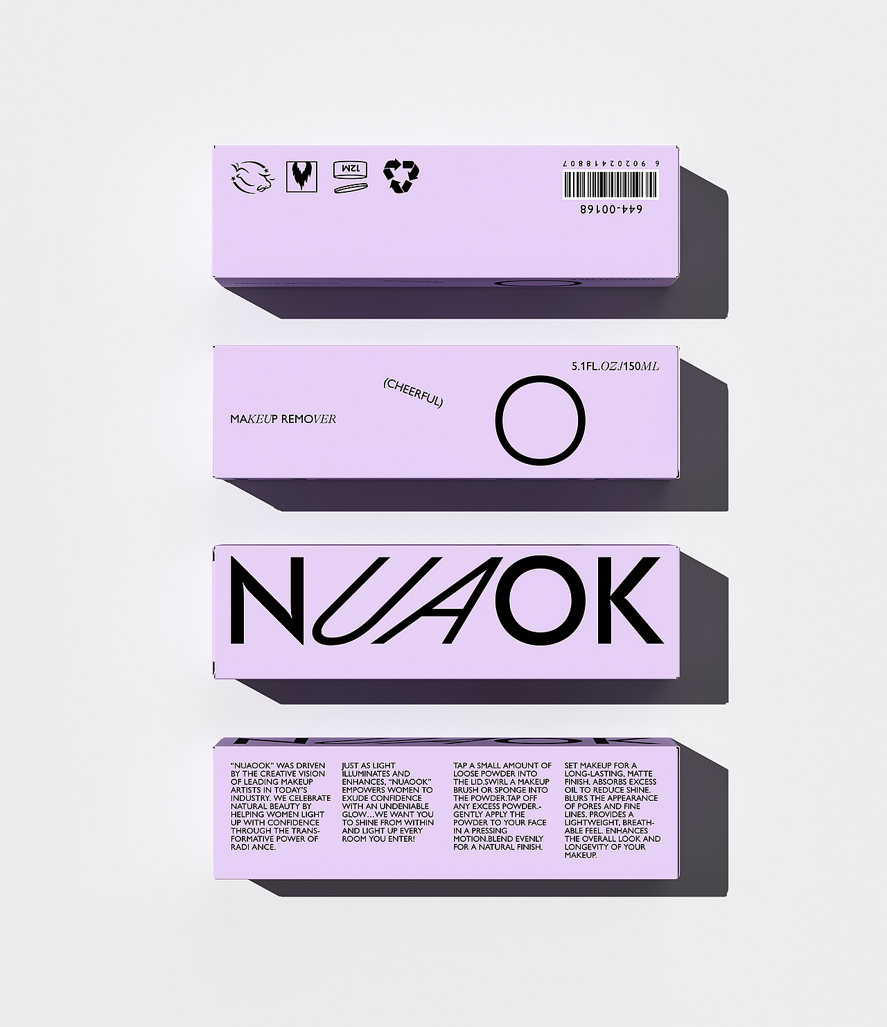 NUAOOK | 日化用品 化妆品 美妆品牌设计 包装设计