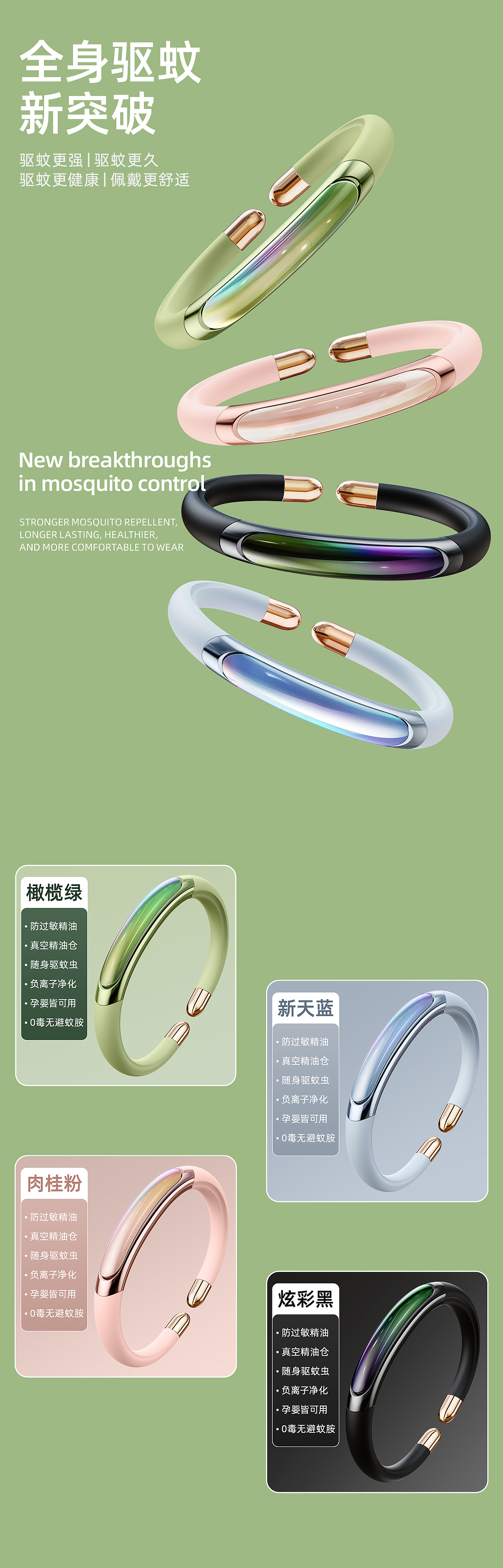 炫彩驱蚊手环+挂脖风扇（图ZMzYyNTI5Njcy） - 电商 - 站酷设计师老烦原创素材 - 站酷ZCOOL