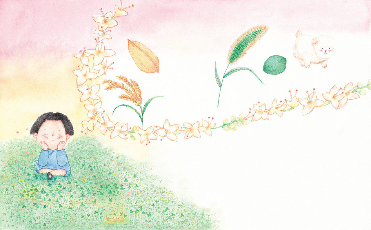 原创绘本《祖父的园子》